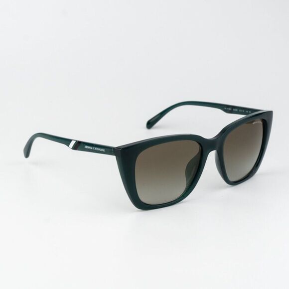 Armani Exchange Women Sunglasses Opaline Green Cat Eye AX4116SU 82428E BRAND NEW